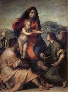 Andrea del Sarto Holy Family with Angels oil painting reproduction